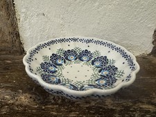 Small frilled bowl Handmade