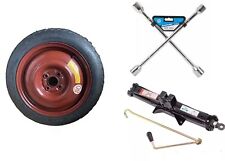 2008-2024 i10 Hyundai Space Saver Spare 15" wheel & Tyre + Jack & Wheel Spanner