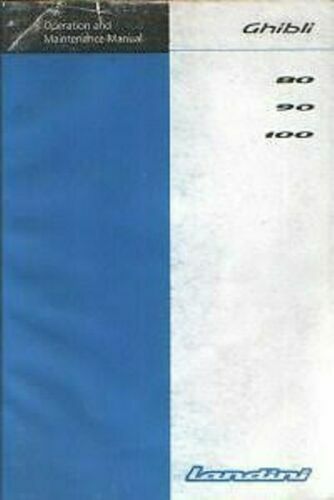 Landini tractor ghibli - tractor, 80