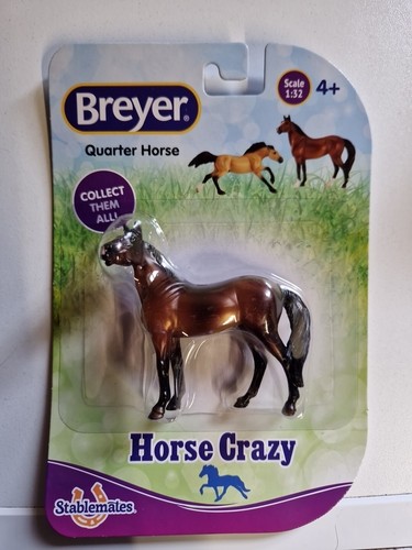 Breyer stablemates horse - stablemates, crazy