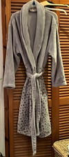 Dorothy Perkins Ladie's Star Print Soft Dressing Gown / Robe - Size M (Bust 42")