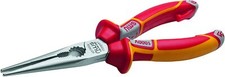 NWS VDE Insulated Ergonomic Long Nose Cable Cutter 210mm ,N140-49-VDE-205-SB