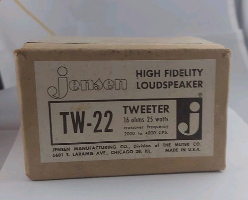 Jensen tweeter - jensen, tw-22