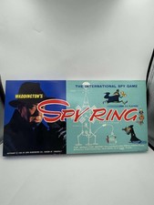 Vintage Waddington Spy Ring Board Game - 1965 . 1 aerial complete 