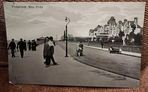 Antique postcard west kirby - postcard,