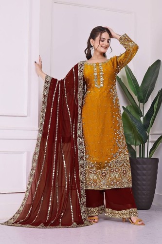 Pakistani dress salwar kameez - dress,