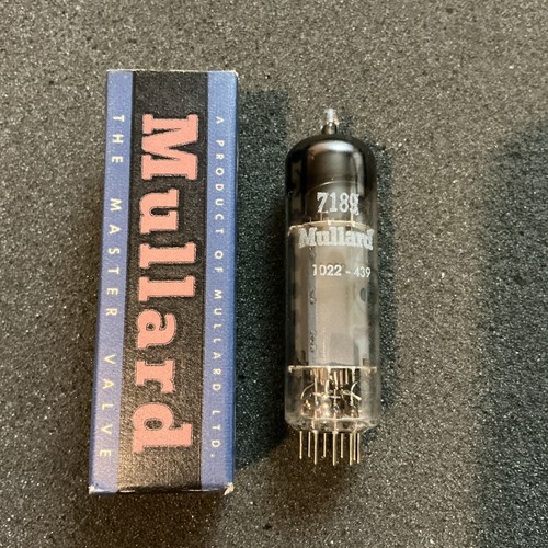 Nos mullard 7189 tube rx2 - mullard,