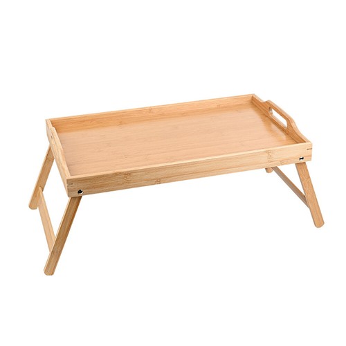Bamboo bed tray table laptop - bamboo,
