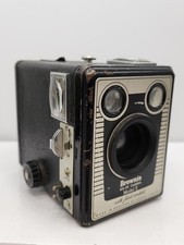Vintage Kodak Brownie Six-20 Model E Vintage Box Camera. Shutter works. Has Film