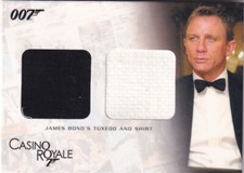 JAMES BOND AUTOGRAPHS & RELICS