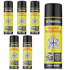 Tetroseal Wax Oil Black Car