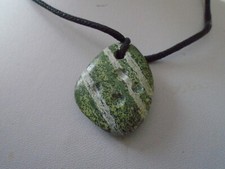 cornish serpentine pendant