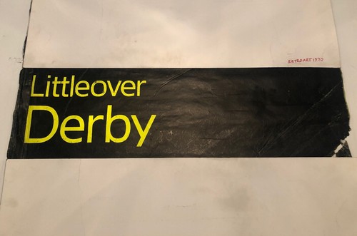 Derby optare bus blind 2007 - derby,