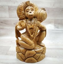 Hanuman Statue 12" Wooden