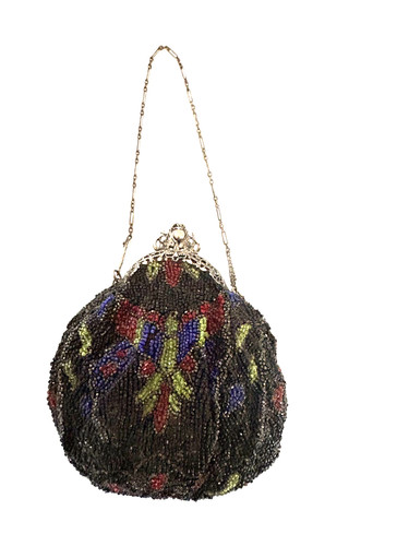 Art deco 1920 beaded - beaded, purse