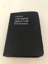 Vintage Collins Latin-English