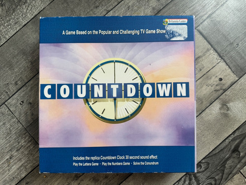 Countdown game with electronic - countdown,