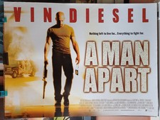 A Man Apart - Vin Diesel - Quad Cinema Poster