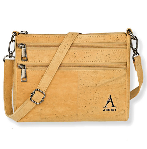Womens cork crossbody bag - cork,