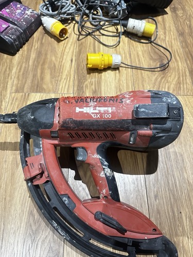 Hilti gx100 nail gun - nail, working
