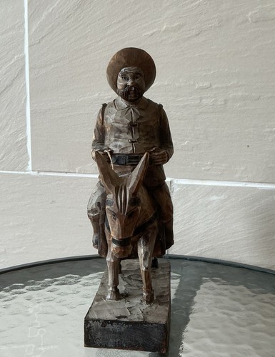 Vintage ouro artesania man - ouro, on