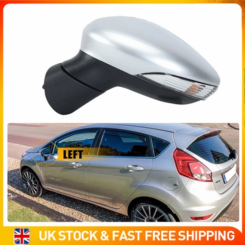Silver door wing mirror - wing,