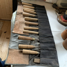 12 Vintage Wood Carving