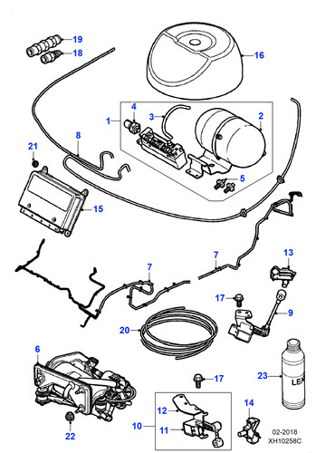 Jaguar end connector - connector, 3.0
