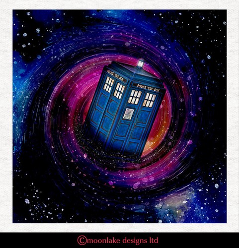 Police box tardis fabric craft - police,