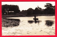 Postcard - MARBURY Whitchurch THE LITTLE MERE [Haines] c1910 RP Unposted FISHING