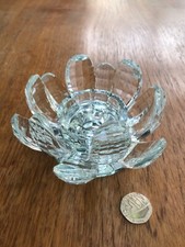 Set of 3 Large Julien Macdonald Flower Tealight holders in original box