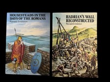 2 x Ronald Embleton Roman 1970’s PB Books Hadrians Wall & Housestead Roman Days