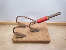 Wolf Garden 3 Tined Cultivator, Tiller Tool. Multi Change Gardening Allotment