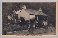 Postcard Dove Cottage Wordsworth's Home Grasmere Cumbria Lake District