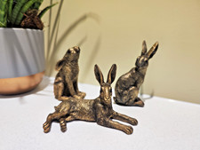 Bronze Hare Ornament Resin