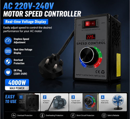 Motor speed controller - speed,