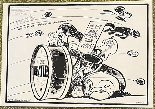 1966 cartoon the beatles by - 1966,