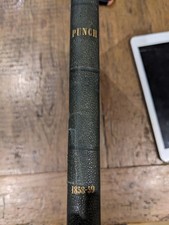 Punch 1878 and 1879 bound volumes.