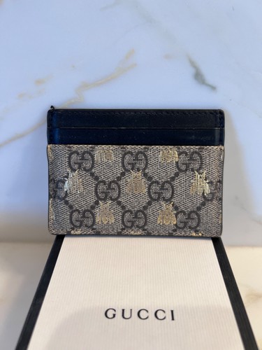 Gucci supreme canvas card - gg,