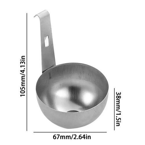 Stainless steel egg - egg, poacher