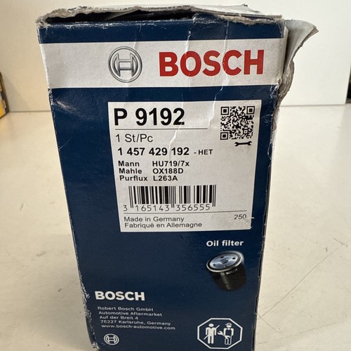 Oil filter 1457429192 bosch - 1457429192,