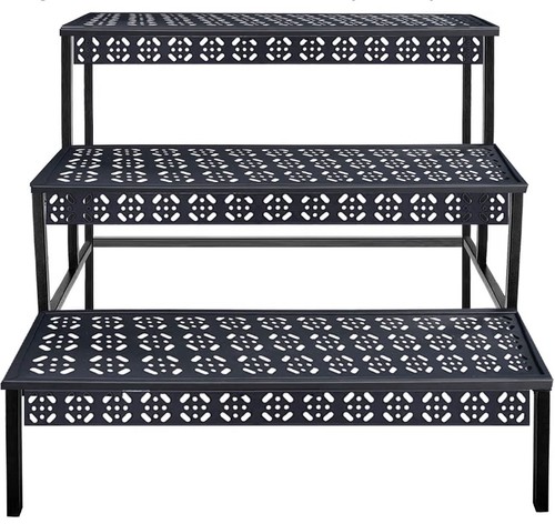 Tier black metal - 3-tier,