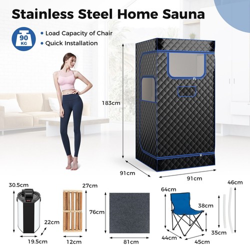 Portable steam sauna home - home, full