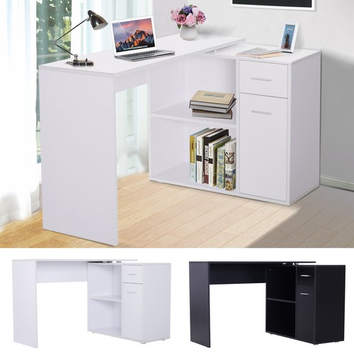 Shaped computer desk - computer, dining