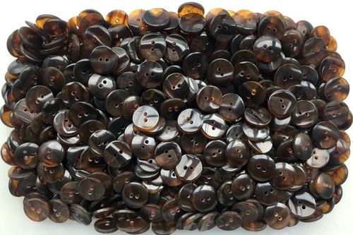 Buttons 15mm 24l brown - 15mm,