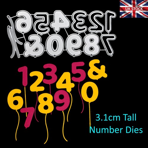 Balloon numbers metal - 🎈balloon,