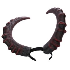 cosplay devil horns headband Large Horns Headband Costume Headpiece Cosplay