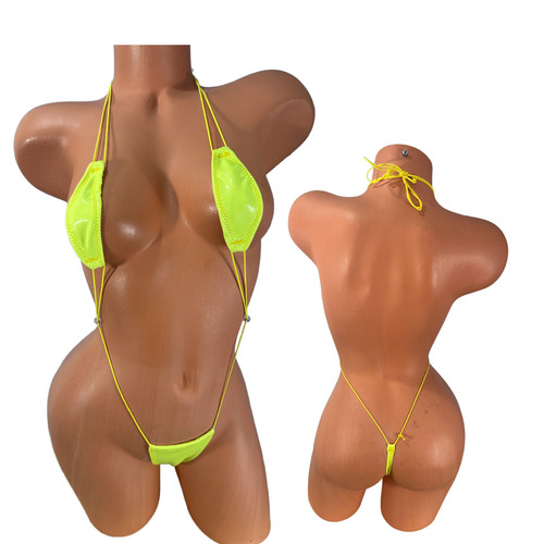 Neon yellow micro - neon, slingshot