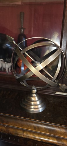 Armillary sphere globe brass - armillary,
