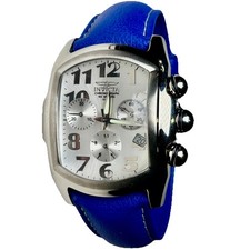 INVICTA LUPAH 2183 SWISS CHRONOGRAPH MOVEMENT BLUE WR 100M MEN'S WATCH 